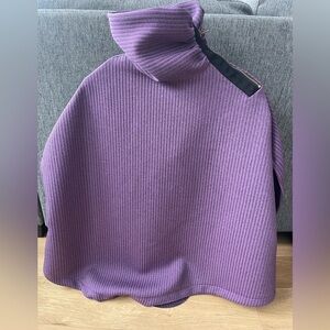 Never a wallflower poncho/cape